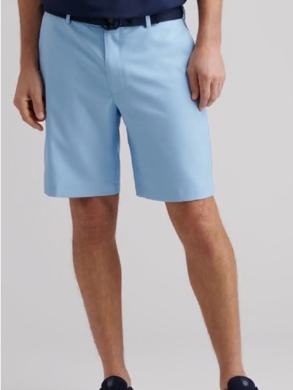 Peter Millar Light Blue Performance Golf Shorts